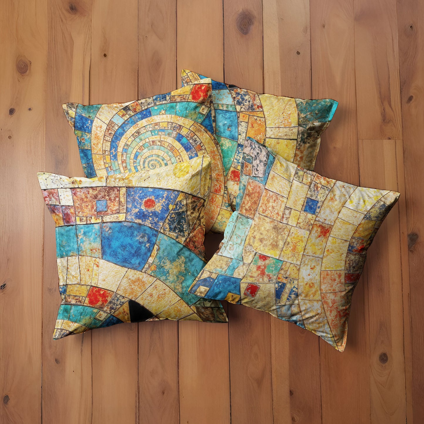 Treasures in Motion Luxury Scatter Covers (Set of 4)