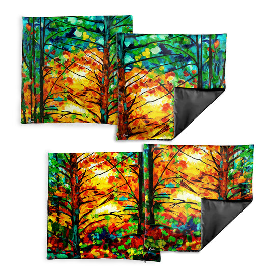 Tree Luxury Scatter Covers By Yolande Smith (Set of 4)