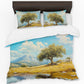Tree of the Mountain Dawn Duvet Cover Set