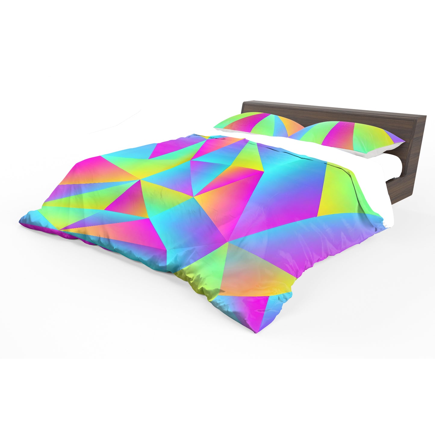 Tri-angle Mirage Duvet Cover Set