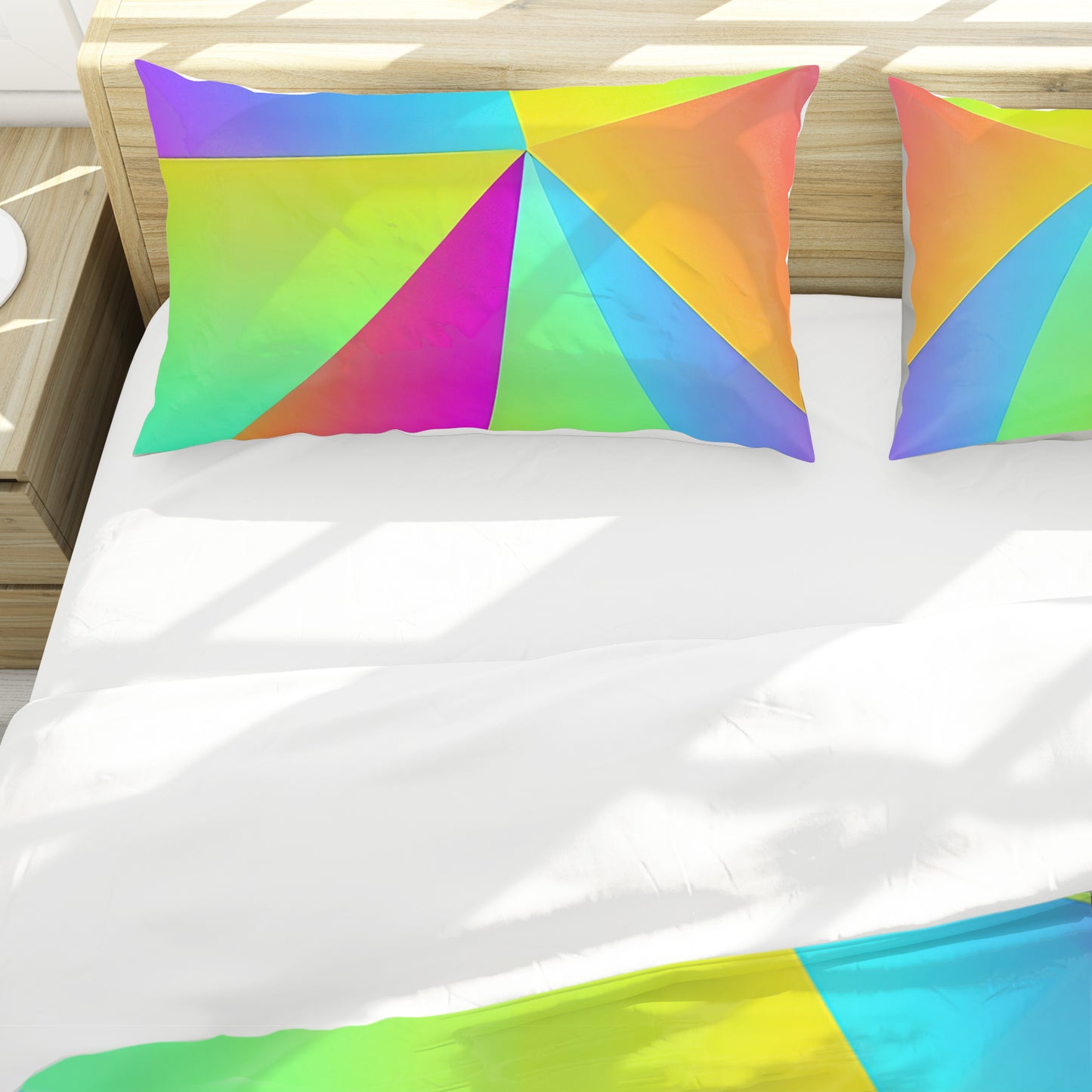 Tri-angle Mirage Duvet Cover Set