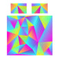 Tri-angle Mirage Duvet Cover Set