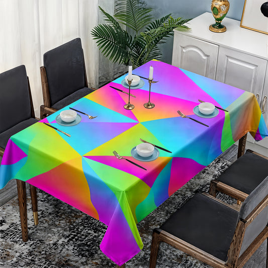 Tri-angle Mirage Rectangle Tablecloth