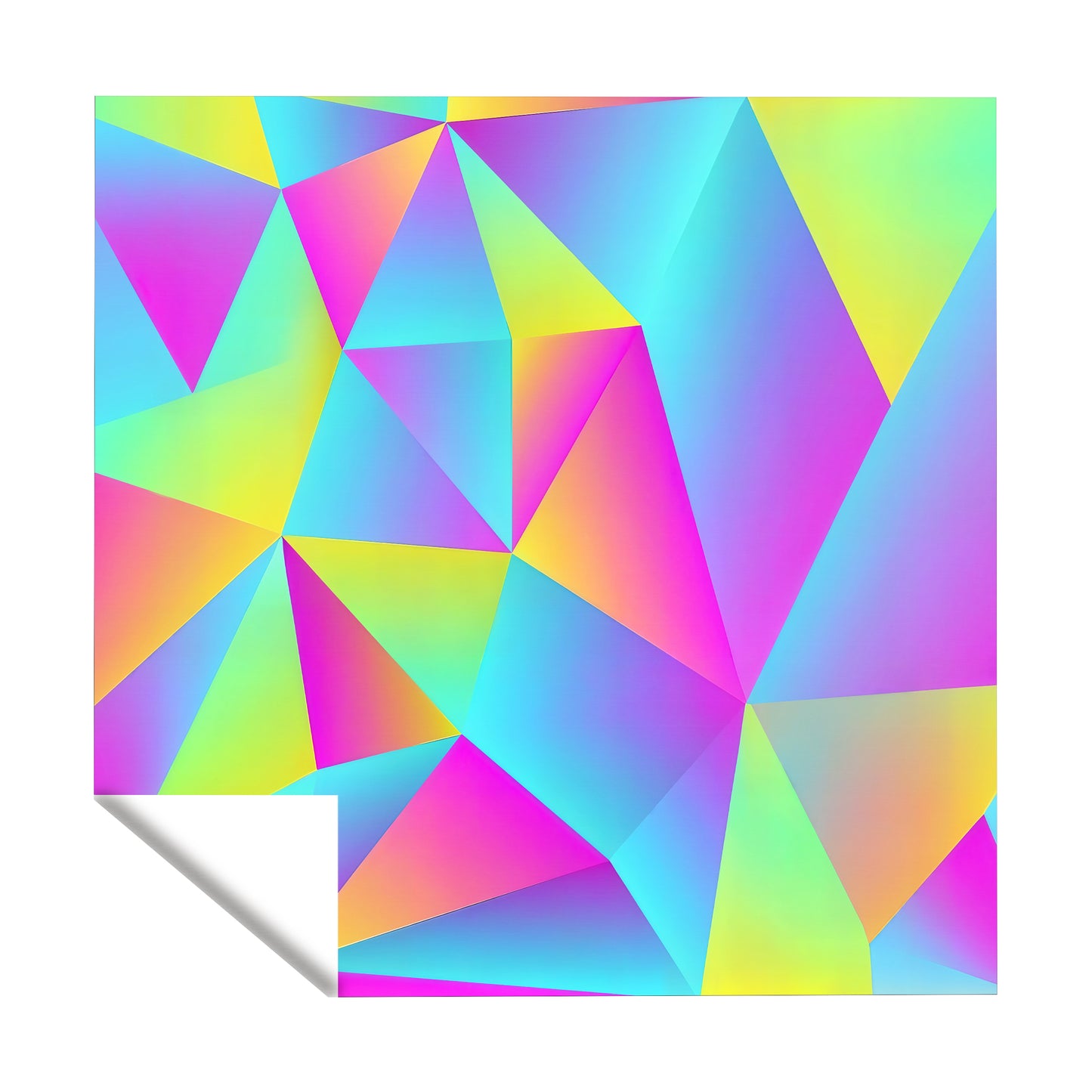 Tri-angle Mirage Square Tablecloth