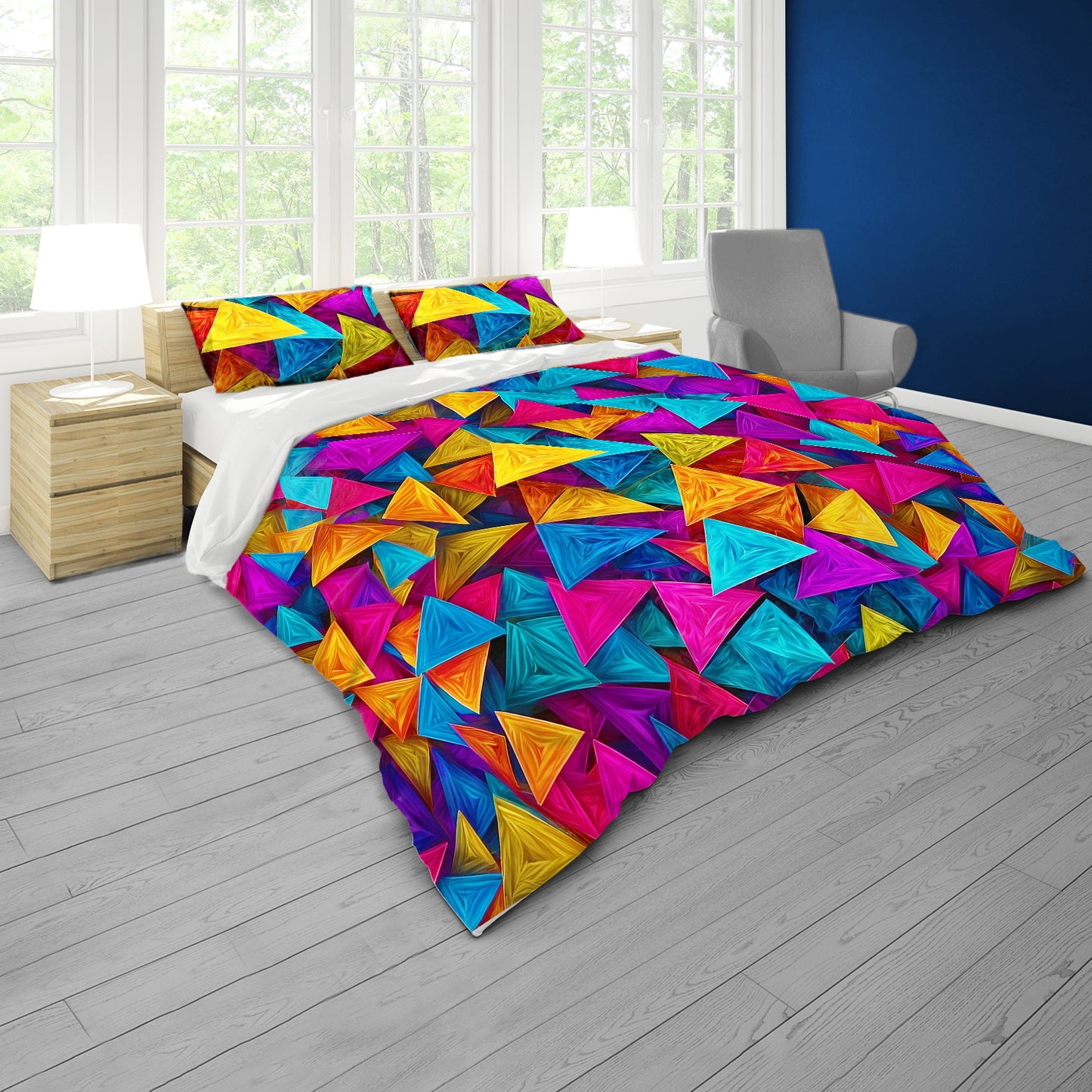Triangle Collection Duvet Cover Set