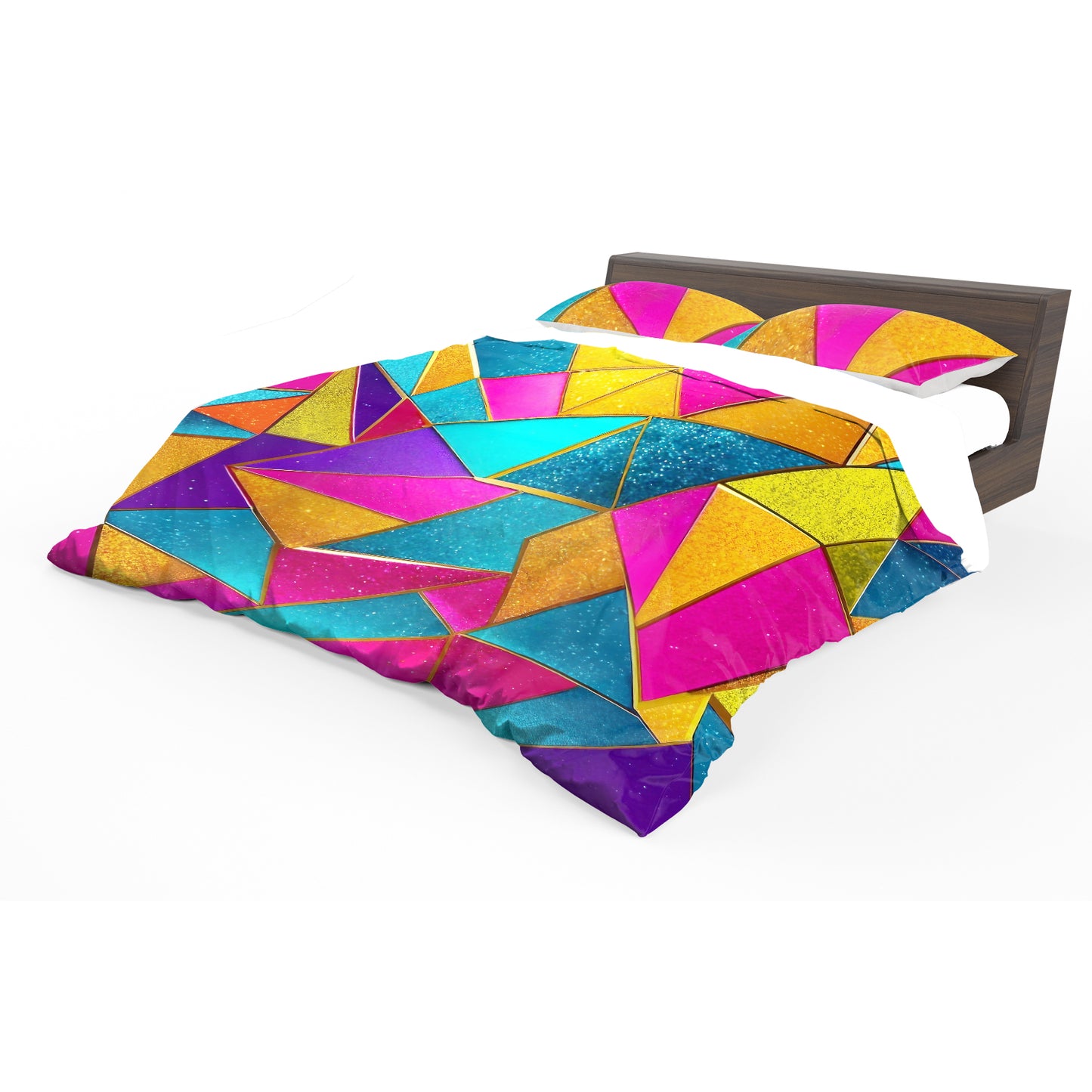 Triangular Colours Duvet Cover Set