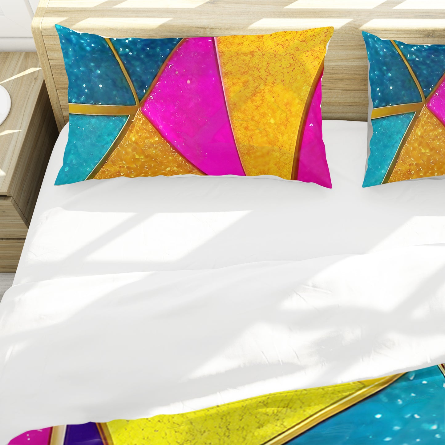 Triangular Colours Duvet Cover Set