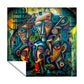 Tribal Abstract Square Tablecloth