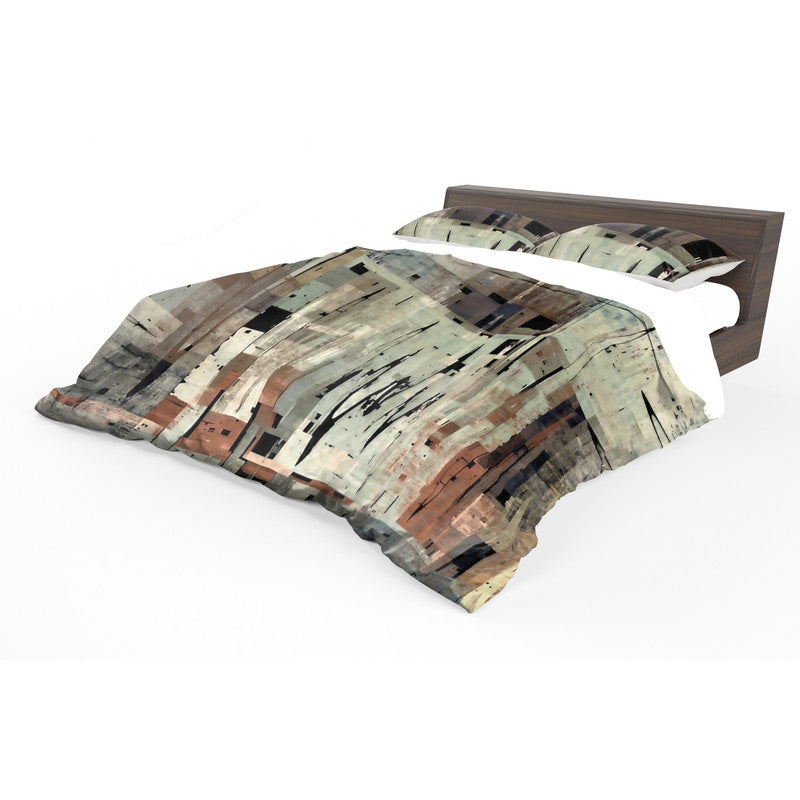 Tribal Collage Abstract Duvet Cover Set