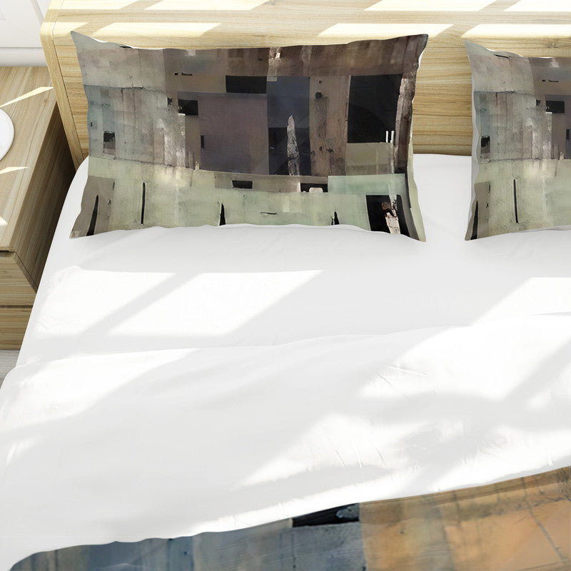 Tribal Collage Abstract Duvet Cover Set