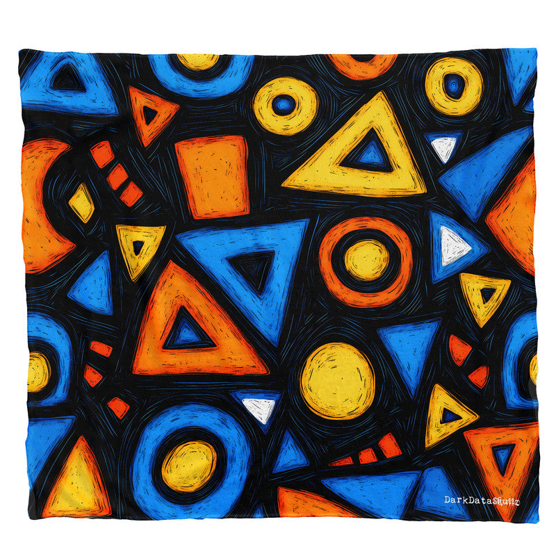 Tribal Energy Light Weight Fleece Blanket by Wikus Schalkwyk