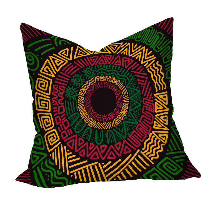 Tribal Pattern Round Luxury Scatter