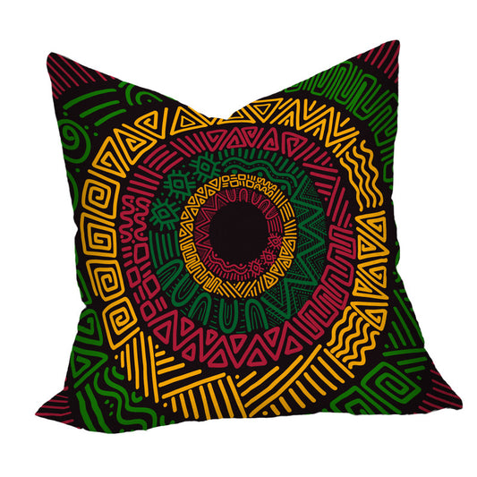 Tribal Pattern Round Luxury Scatter