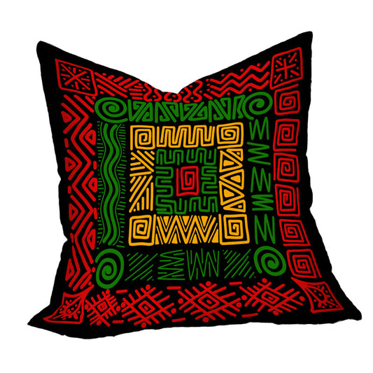 Tribal Square Pattern Luxury Scatter