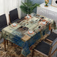 Tribal Collage Rectangle Tablecloth