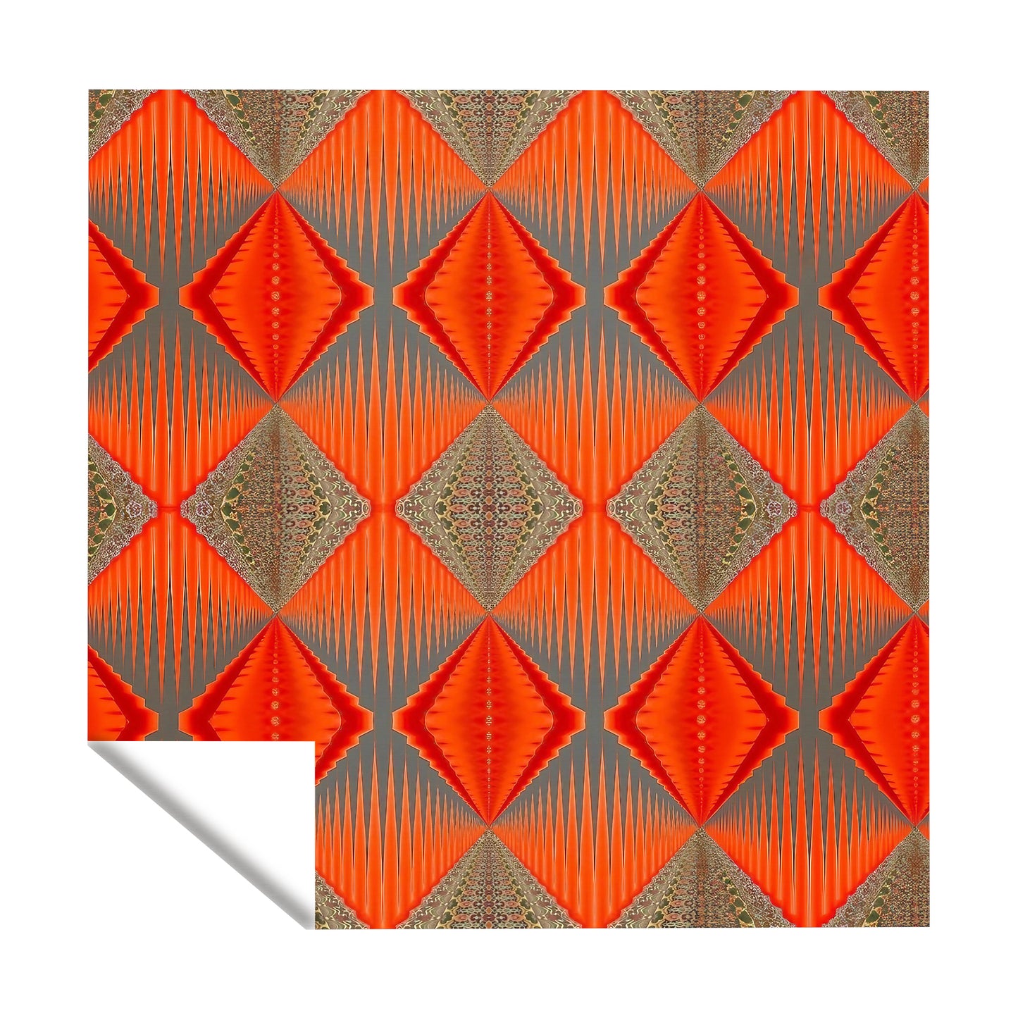 Tribal Diamonds Square Tablecloth