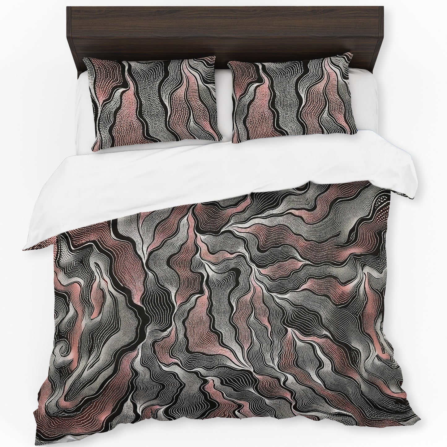 Tribal Ethereal Flow Duvet Cover Set