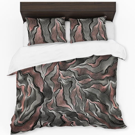 Tribal Ethereal Flow Duvet Cover Set