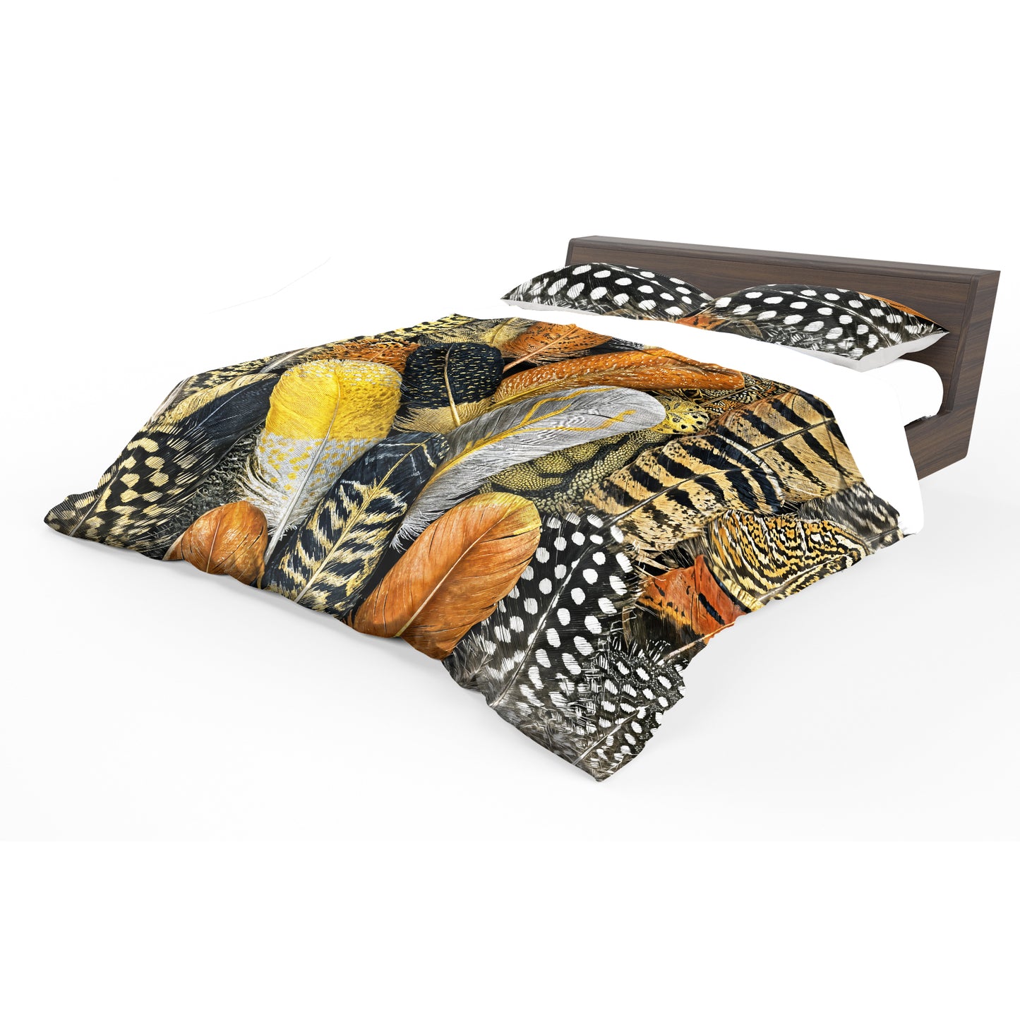 Tribal Feathers Duvet Cover Set