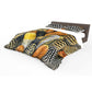 Tribal Feathers Duvet Cover Set
