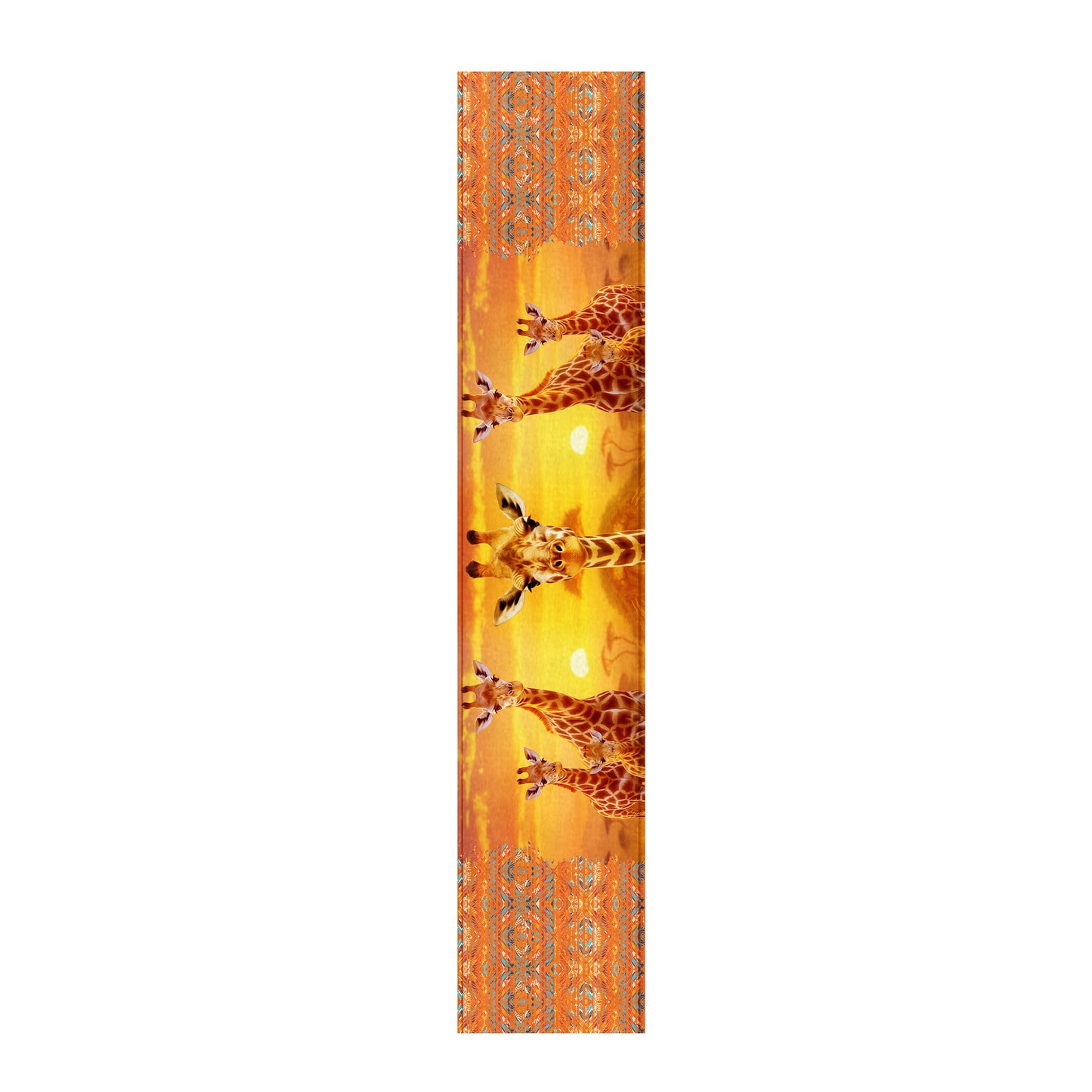 Tribal Giraffe Table Runner