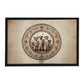 Tribal Meercats  Door Mat