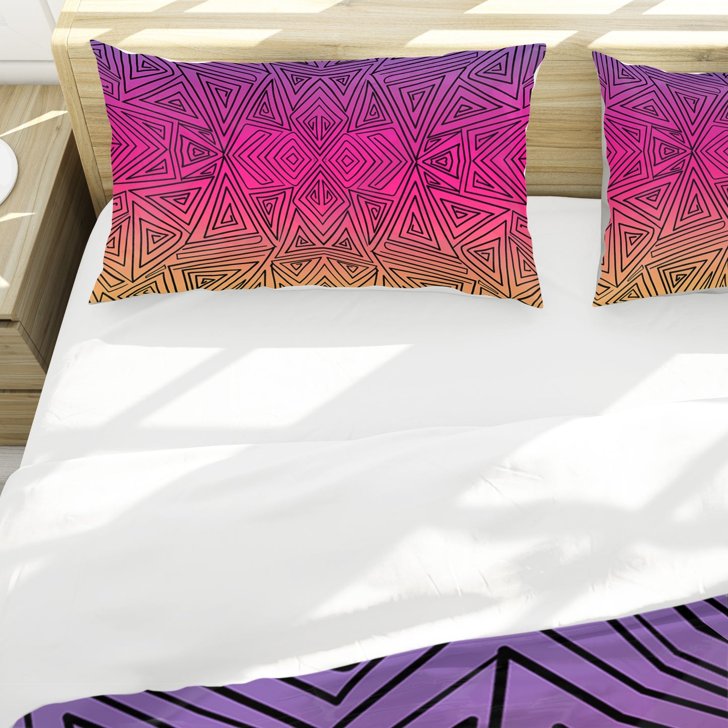 Tribal Ombre Duvet Cover Set