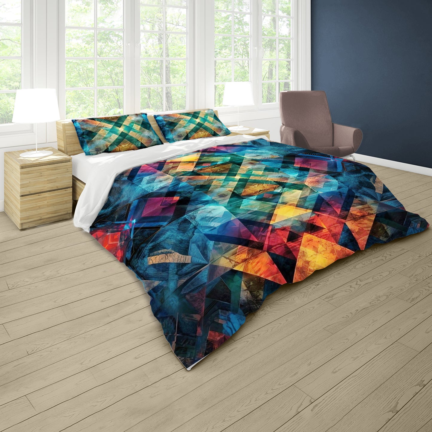 Tribal Prism Duvet Cover Set