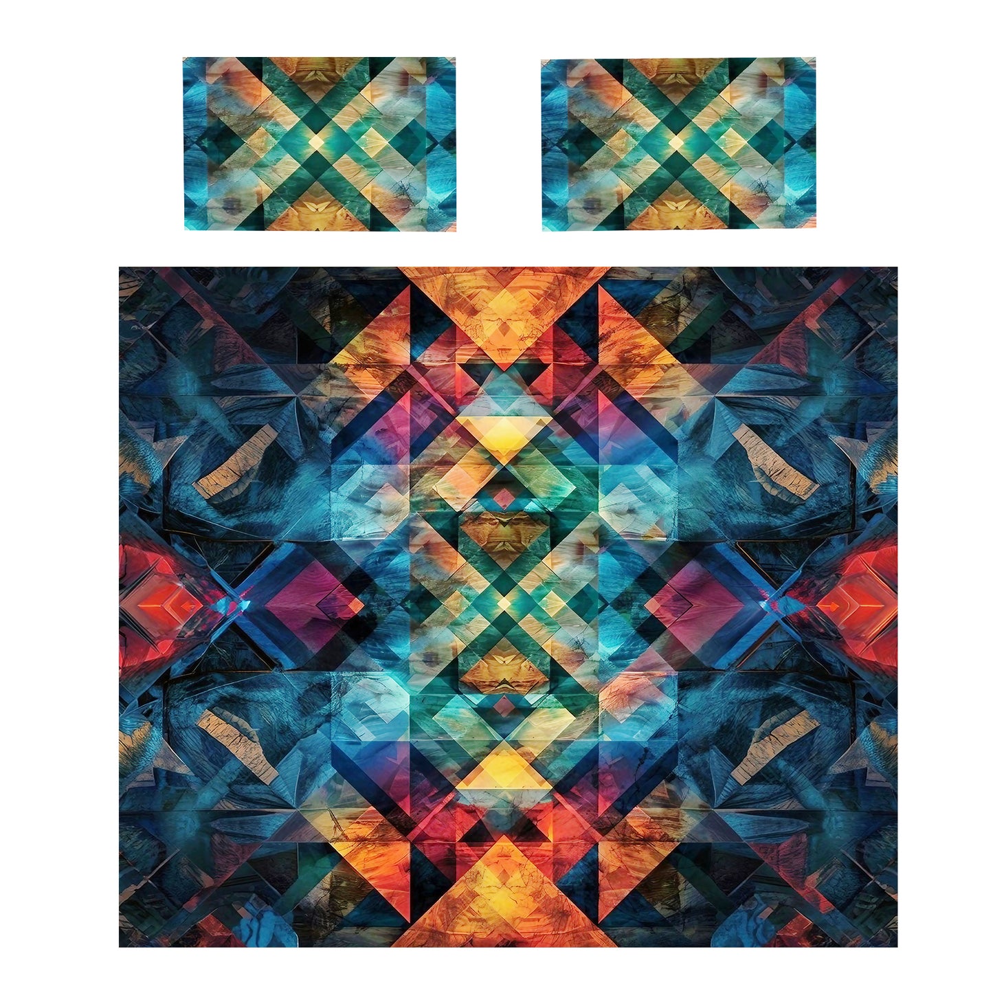 Tribal Prism Duvet Cover Set