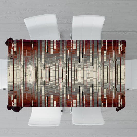 Tribal Soft Collision Rectangle Tablecloth