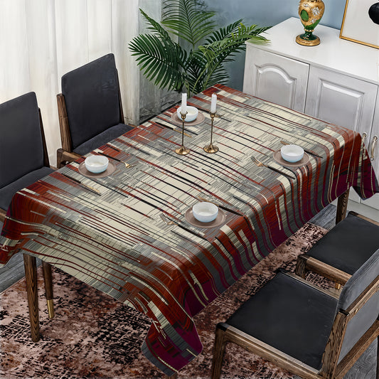 Tribal Soft Collision Rectangle Tablecloth