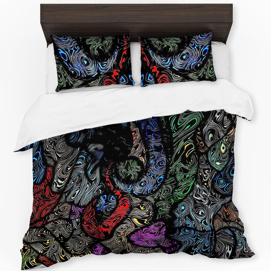 Tribal Tidal Reflections Duvet Cover Set
