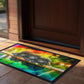 Tropical Baby Gorilla Door Mat