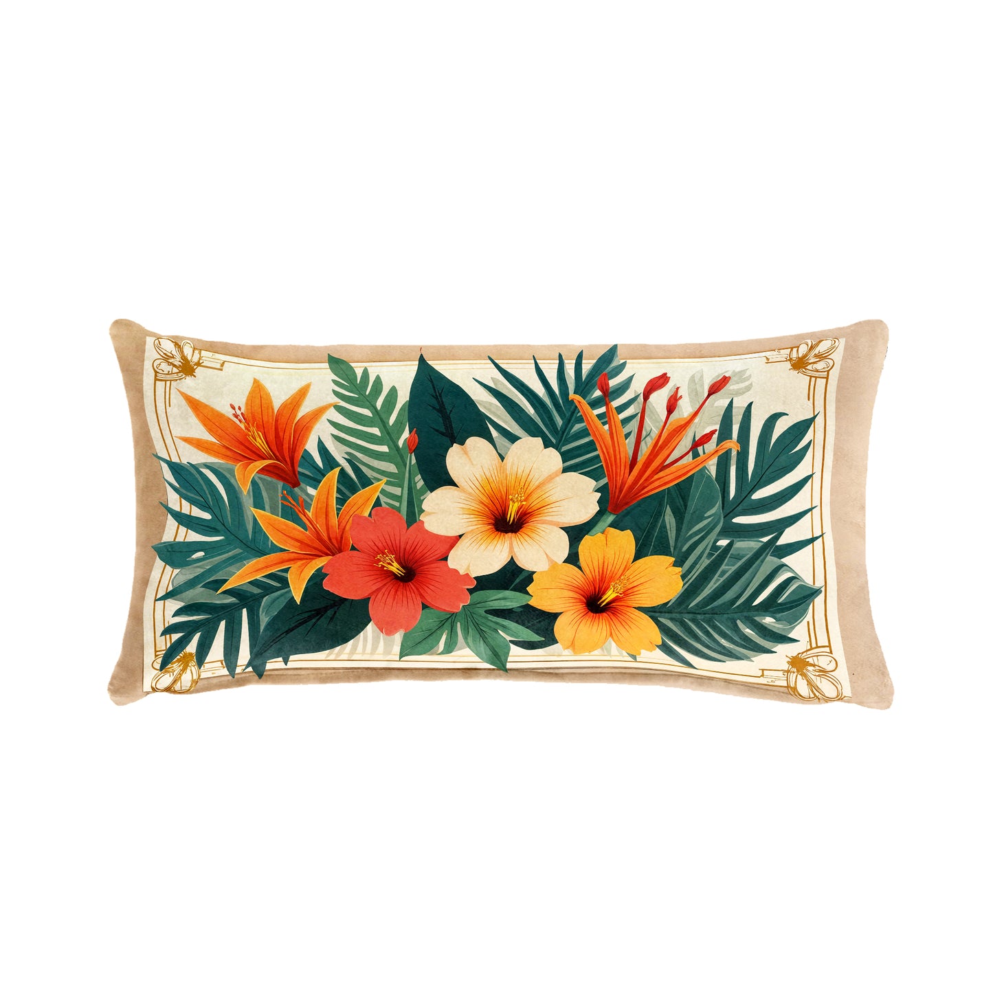Tropical Floral King Luxury Scatter