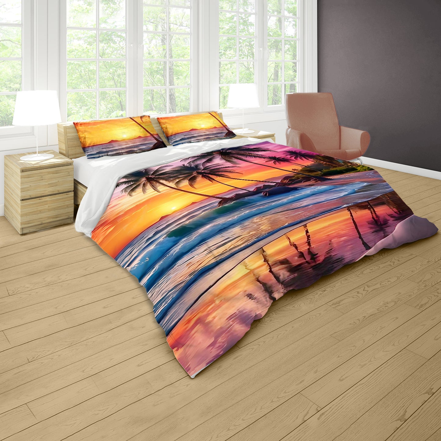 Tropical Island Duvet Cover Set