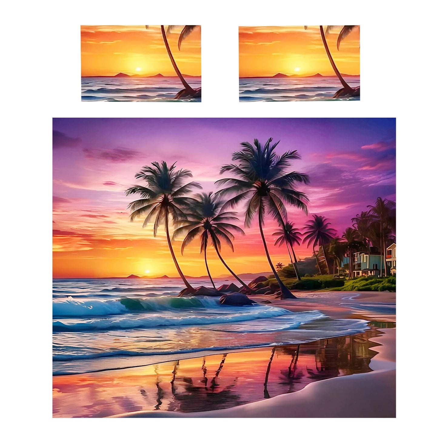 Tropical Island Duvet Cover Set