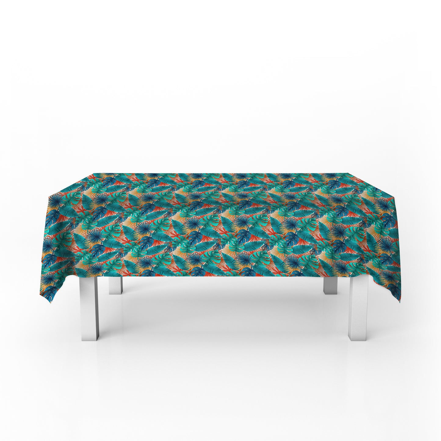 Tropical Leaves Rectangle Tablecloth