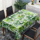 Tropical Leaves & Succulents Rectangle Tablecloth By Mark Van Vuuren