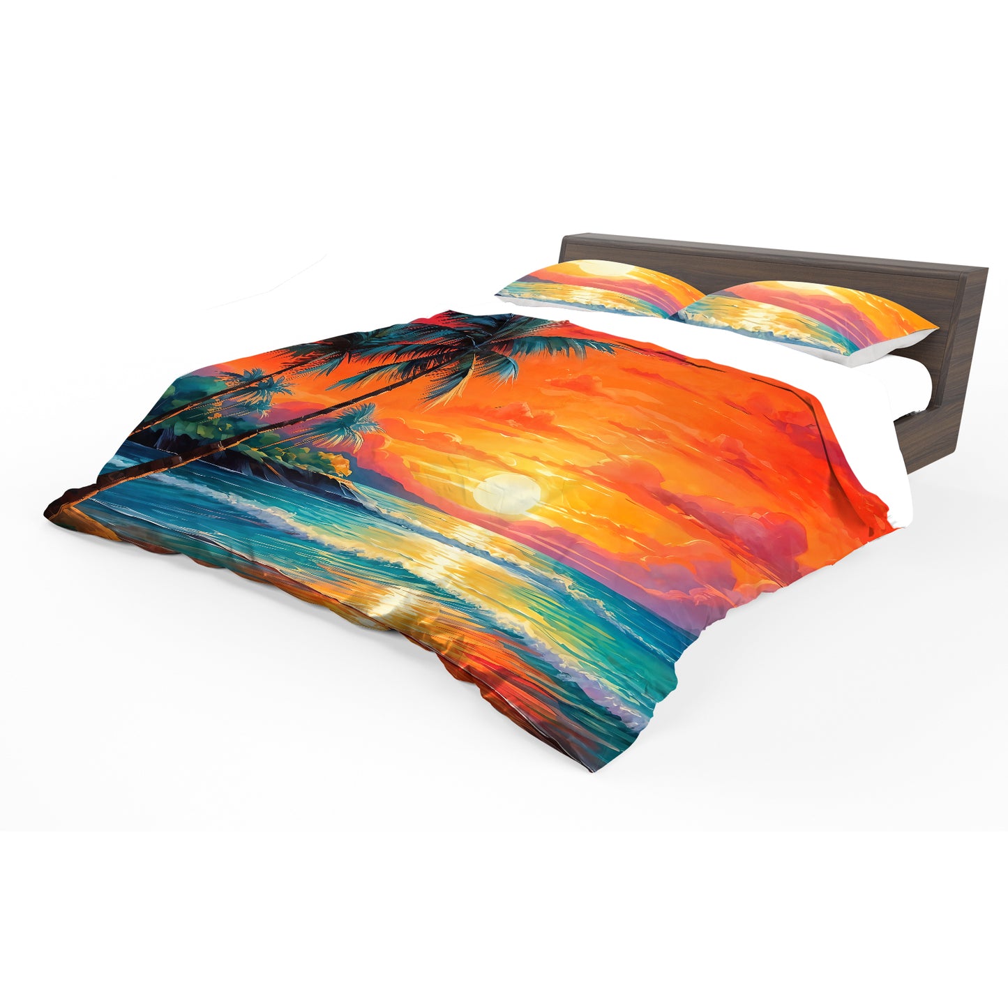 Tropical Sunset Duvet Cover Set