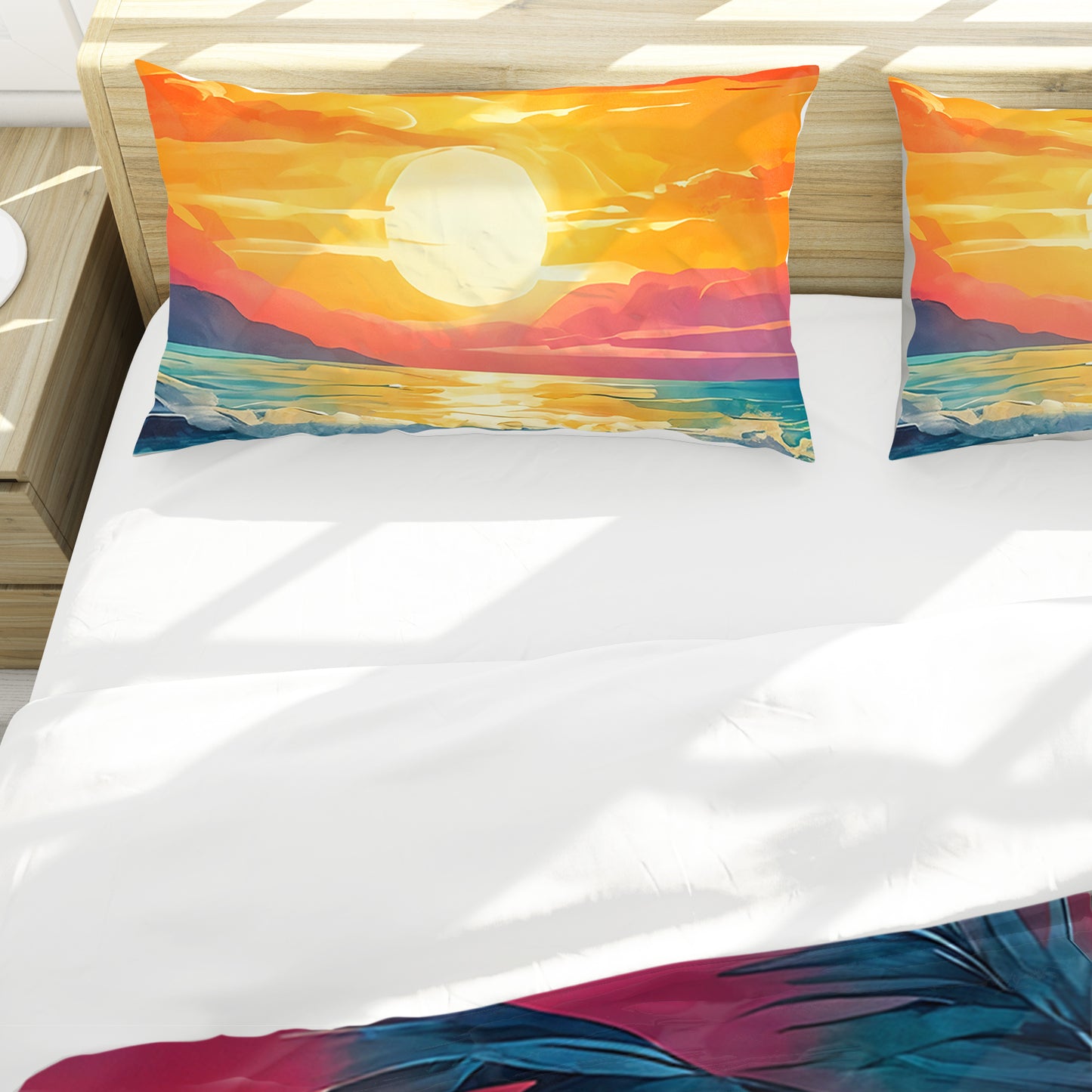 Tropical Sunset Duvet Cover Set