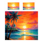 Tropical Sunset Duvet Cover Set