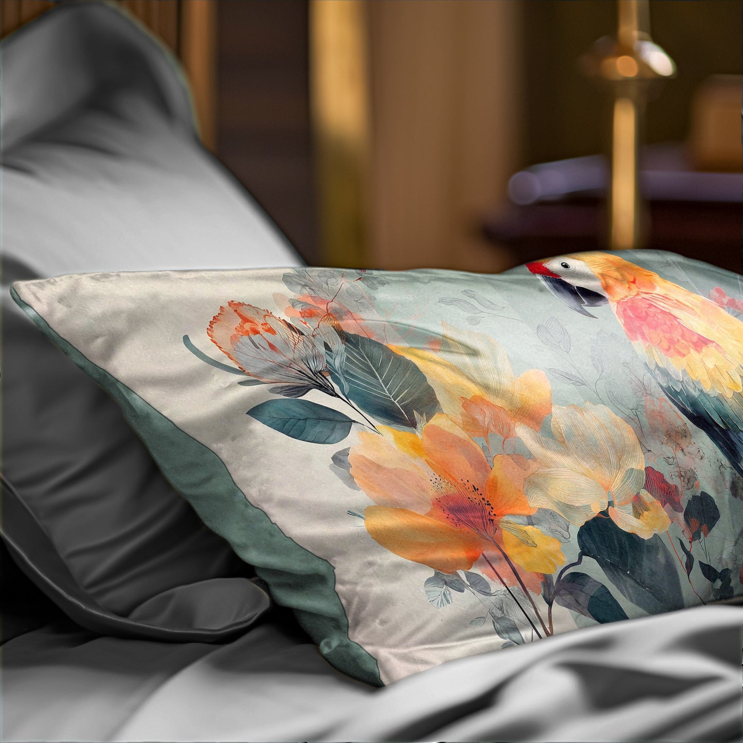 Tropical Whisper Oblong Luxury Scatter by Wikus Schalkwyk