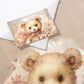 Tumbles The Floral Teddy Cot Set