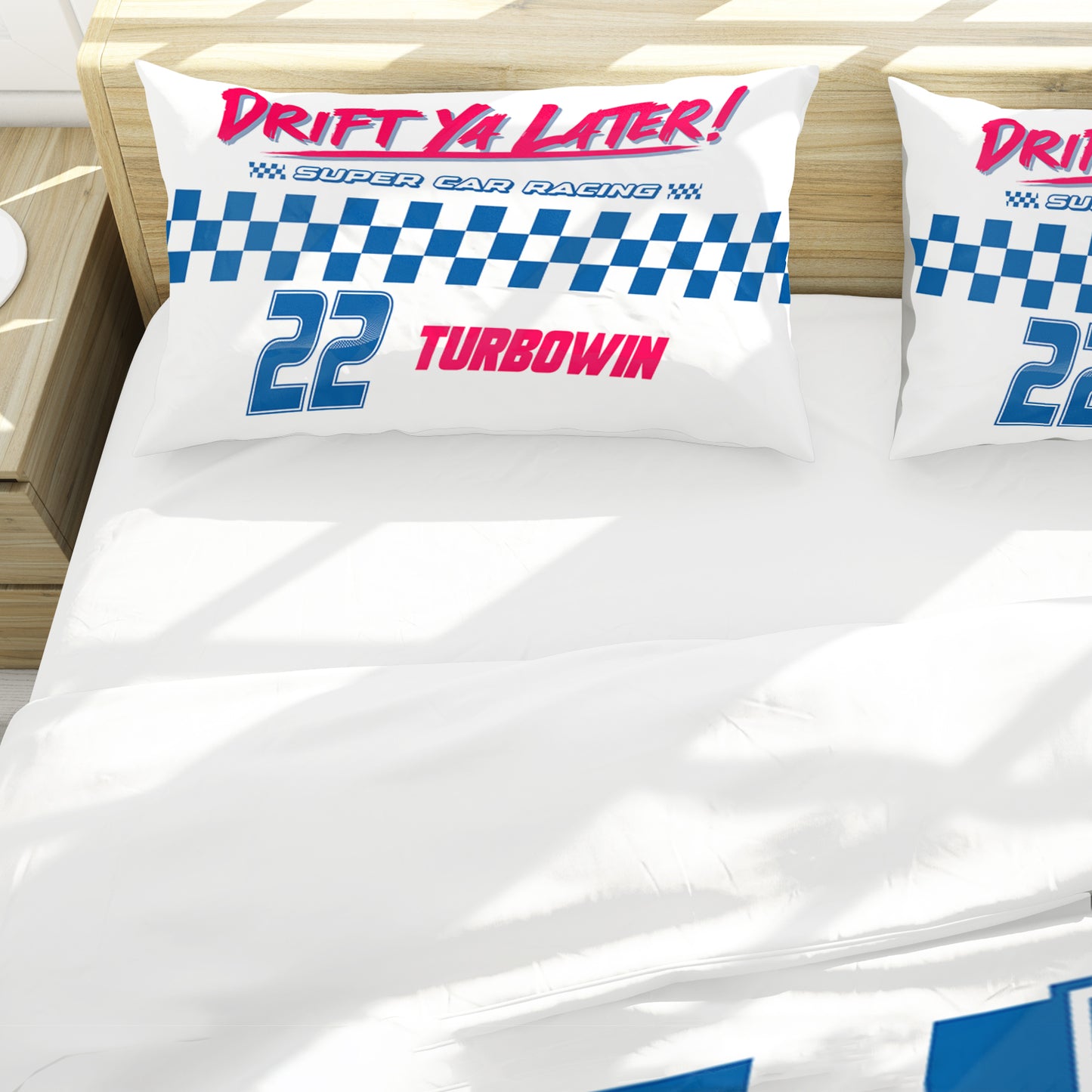 Turbotown Racing Duvet Cover Set