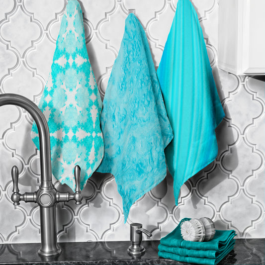 Turqoise Dish Cloth (Set of 3)