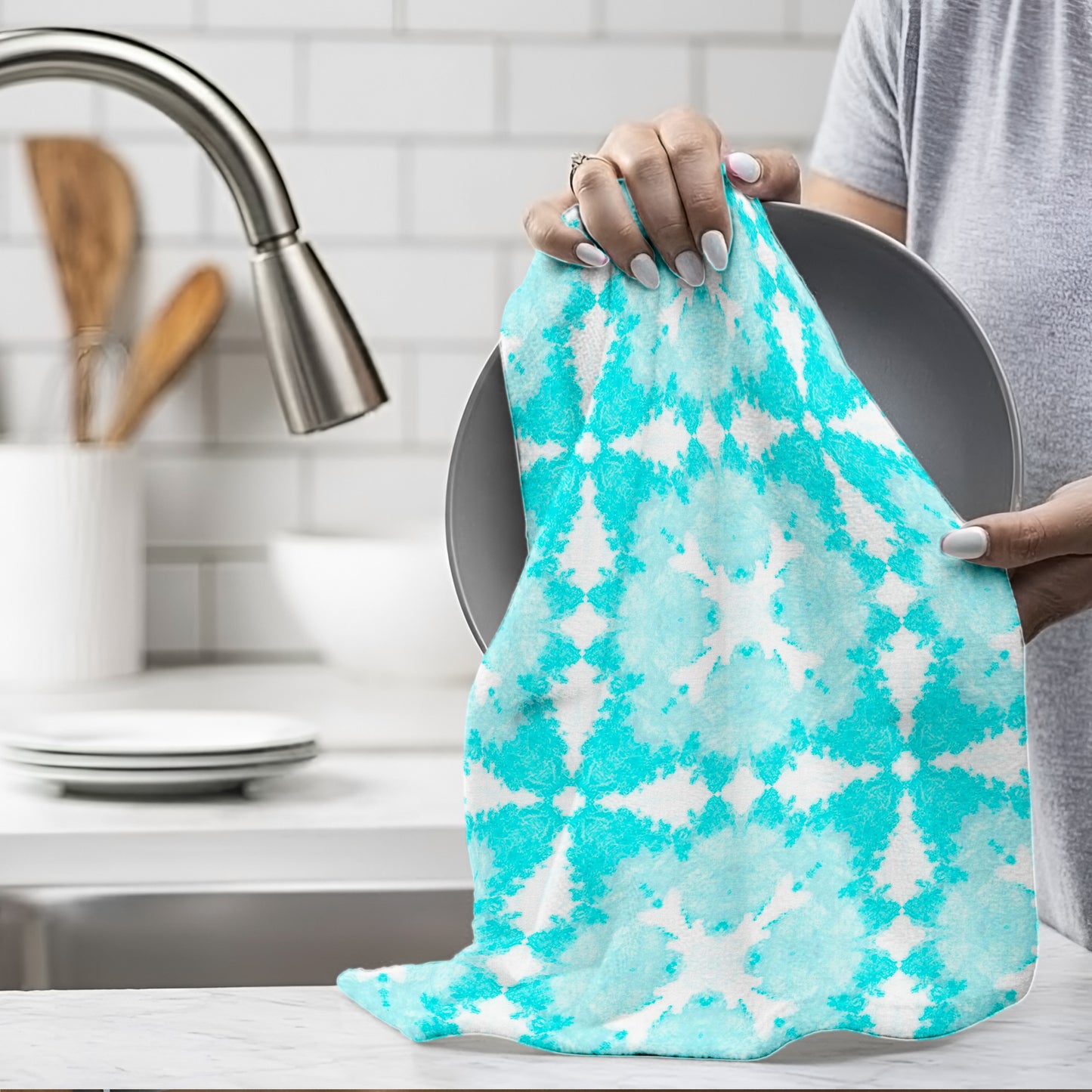 Turqoise Dish Cloth (Set of 3)