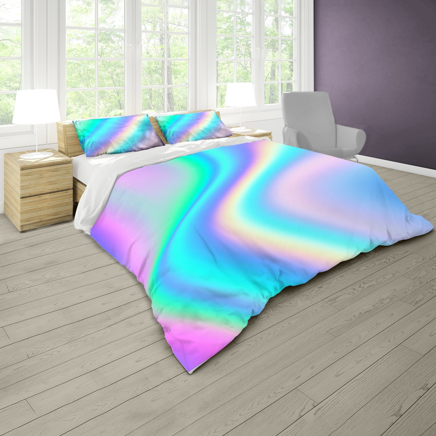 Turqouise Light Duvet Cover Set