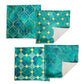 Turquoise Reverie Luxury Scatter Covers Set of 4