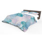 Turquoise and Purple Duvet Cover Set