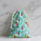Turquoise Bloom Gift Sack